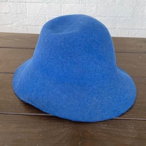 Royal blue crusher hat